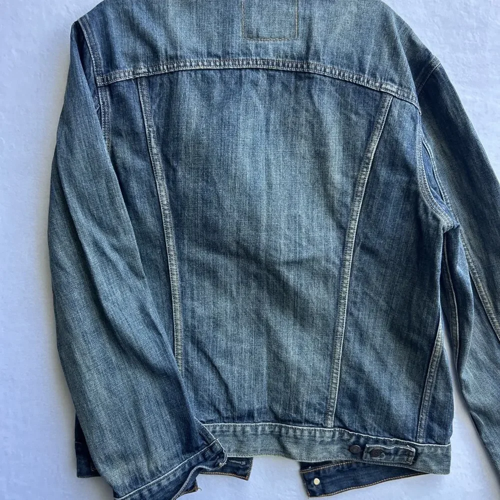 Levi's Premium Classic Denim Trucker Jacket Size XL 70589